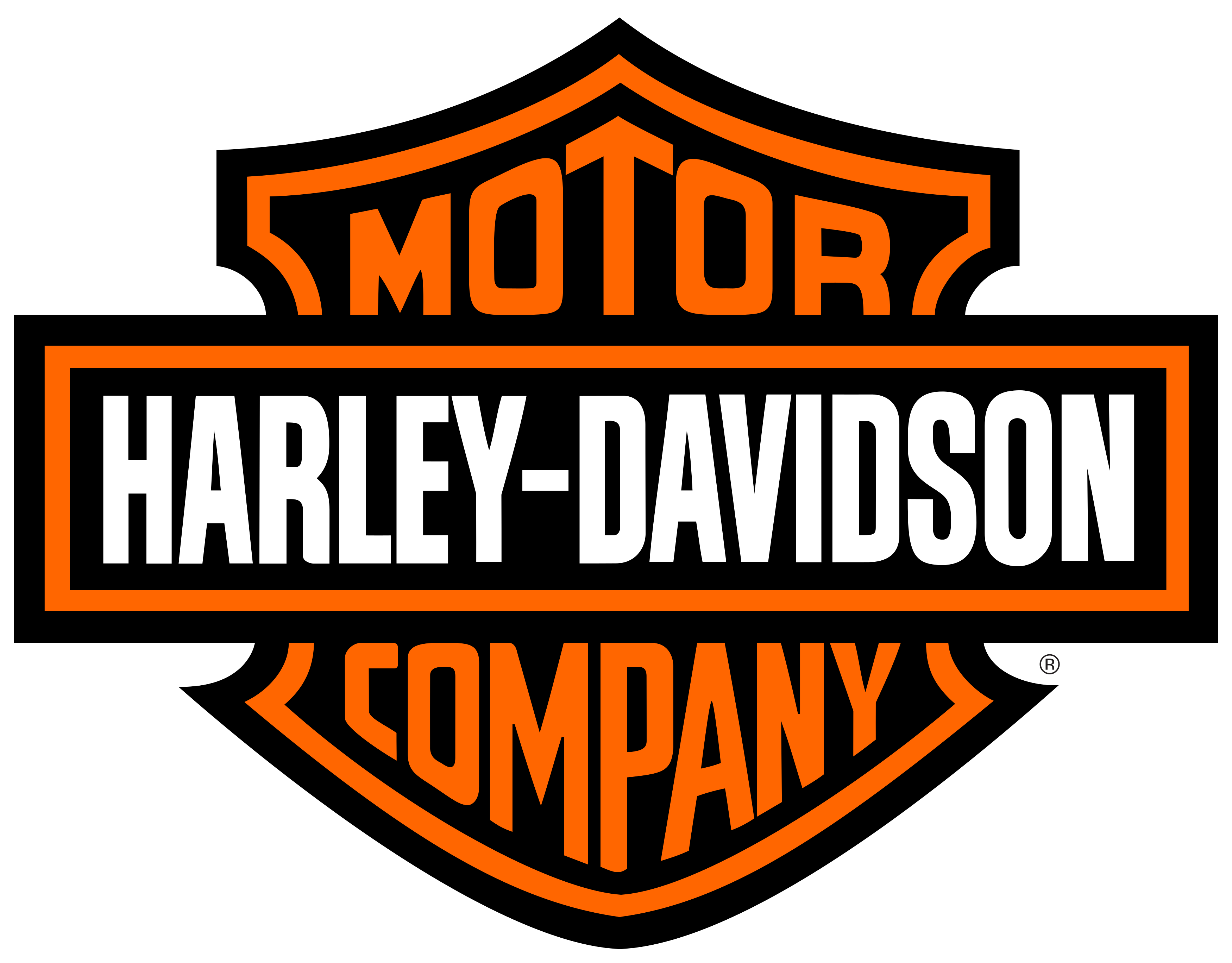 harley davidson logo.