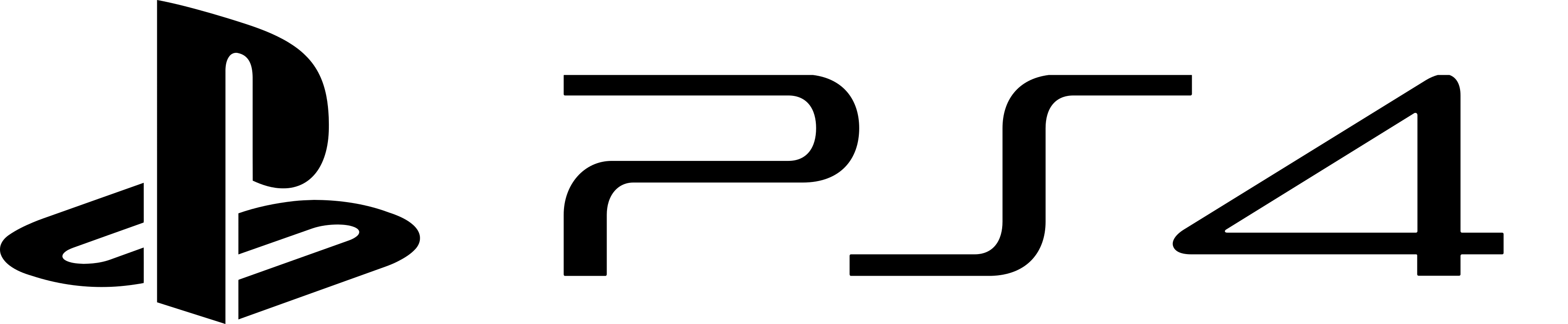 Playstation 4 logo, ps4 logo.