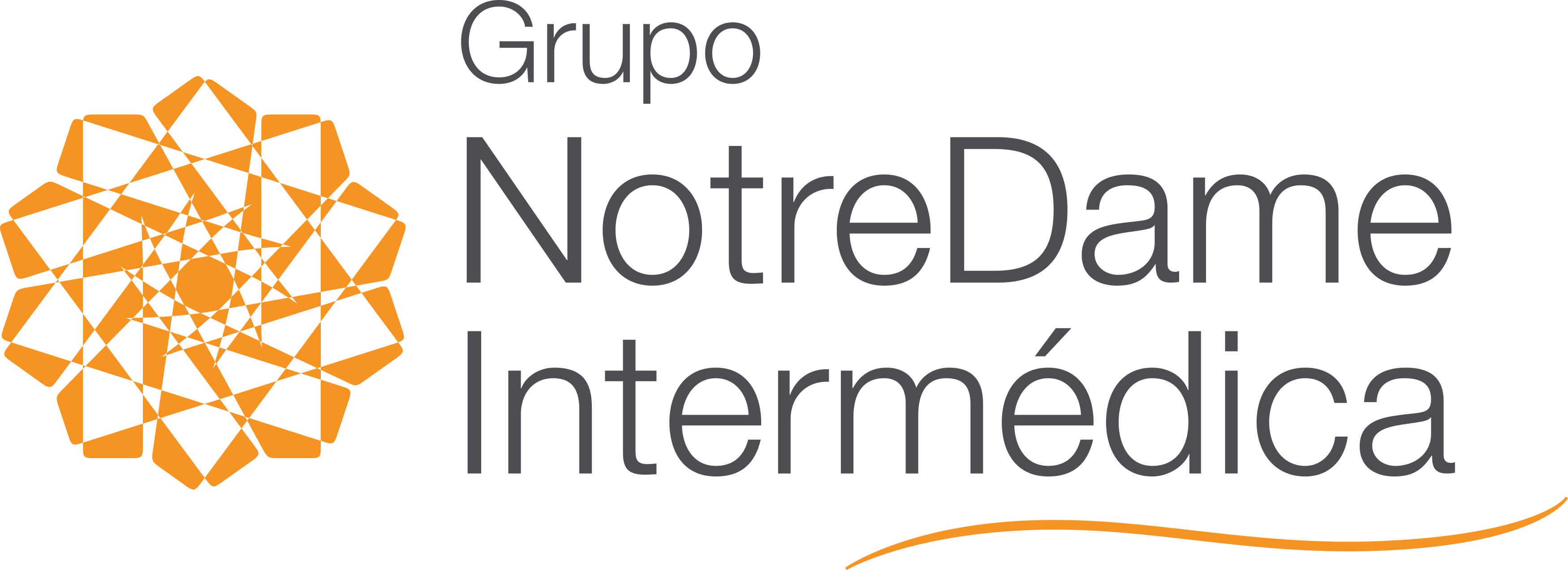 Grupo NotreDame Intermédica Logo.