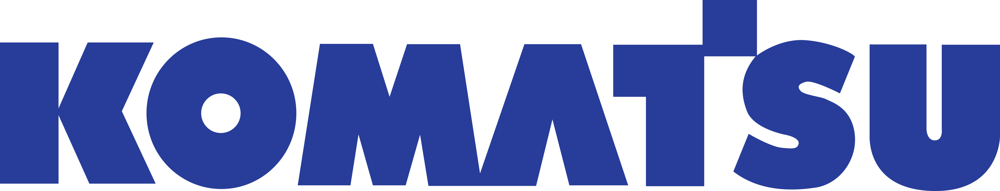 Logo Komatsu.
