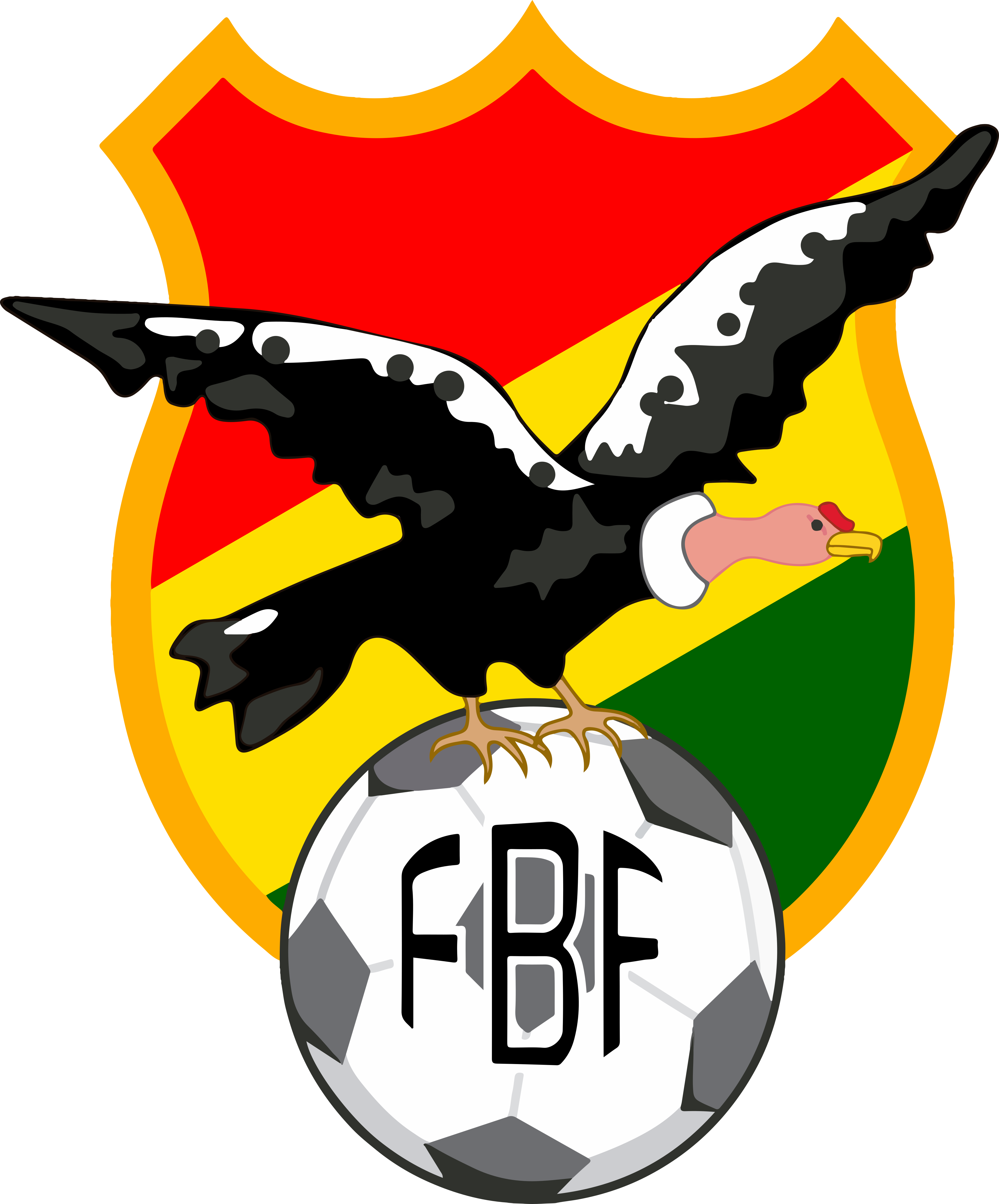 FBF Logo - Selección de fútbol de Bolivia.
