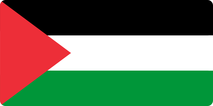 Bandiera della Palestina.