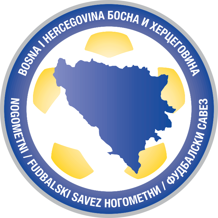 Selezione della Bosnia-Erzegovina: logo e icone.