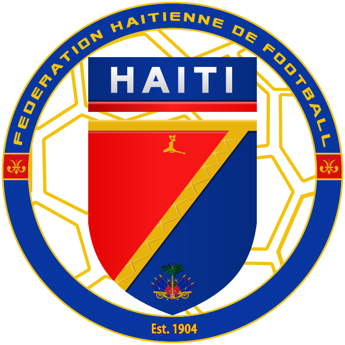 Stemma della Nazionale di calcio di Haiti.